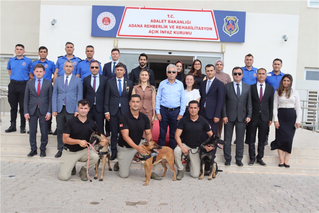 İZDES Narko Heyeti, Adana Rehberlik ve Rehabilitasyon İnfaz Kurumunda İncelemelerde Bulundu